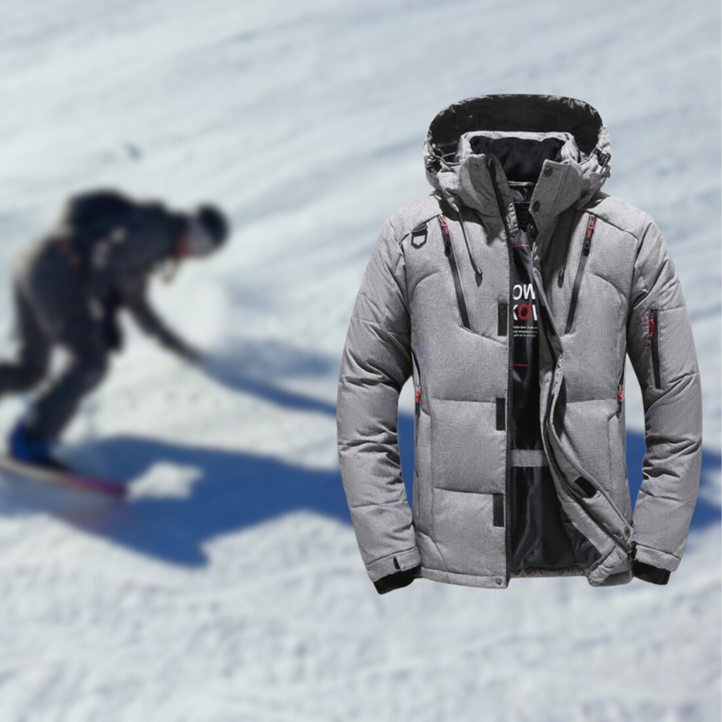 Herenparka – winterjas met afneembare capuchon