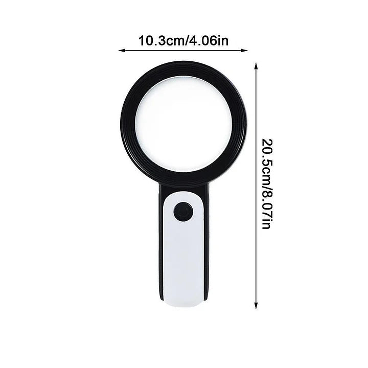 30x handheld vergrootglas voor senioren