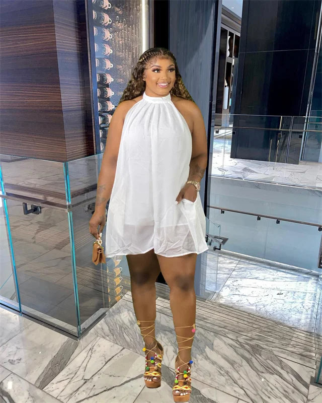 Lina plus size playsuit