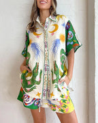 Tweedelige zomer set voor dames met kleur en comfort — afbeelding 13