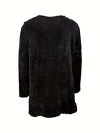 Fleece sweatshirt met print