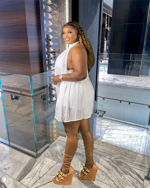 Lina plus size playsuit