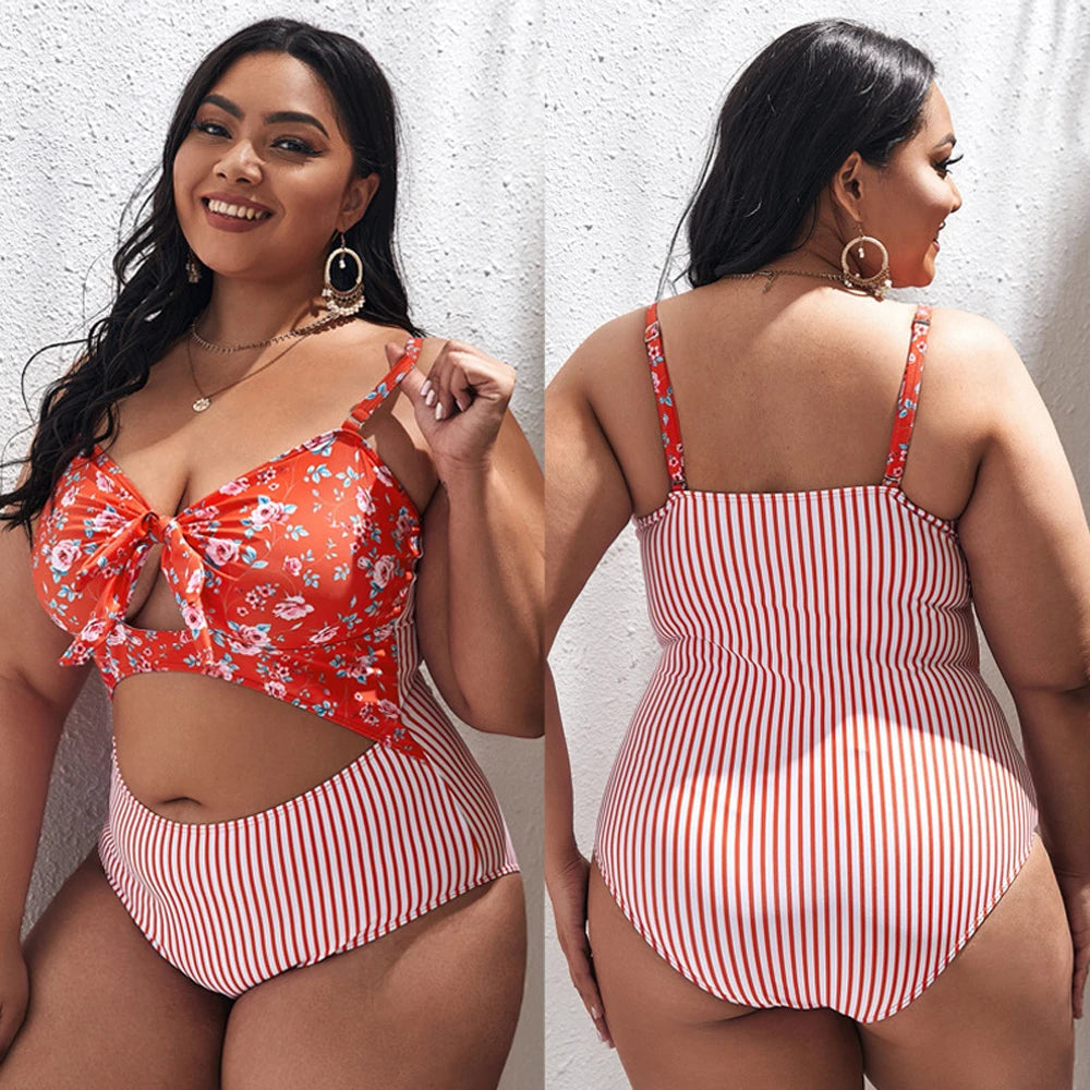 Elise plus-size badpak
