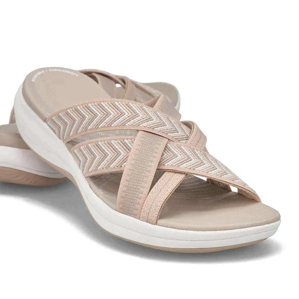 Luchtige dames slippers met schokabsorberend voetbed — afbeelding 18