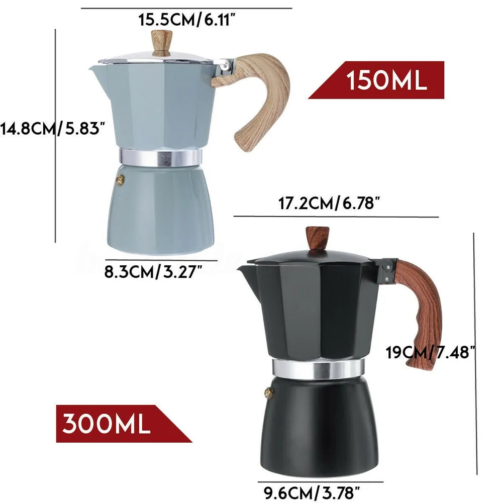Percolator voor authentieke espresso onderweg