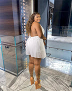 Lina plus size playsuit