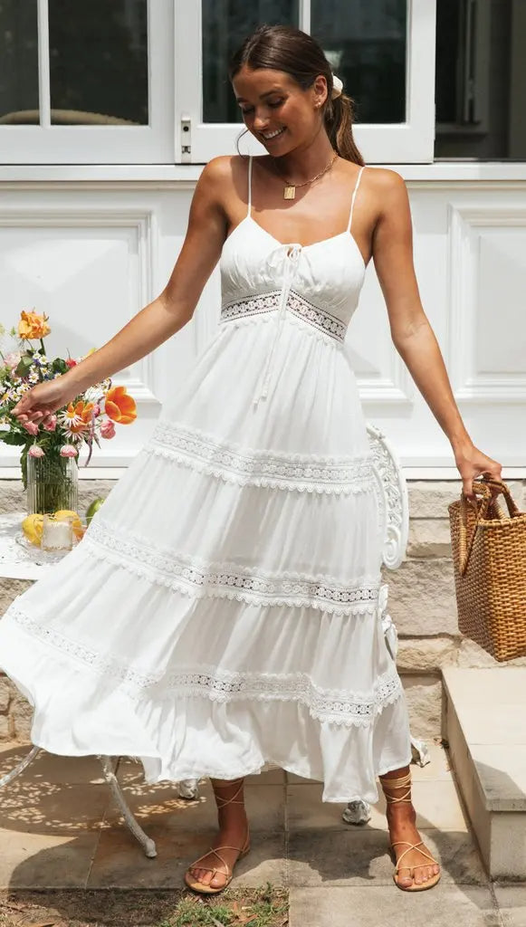 Esmiralda maxi-jurk