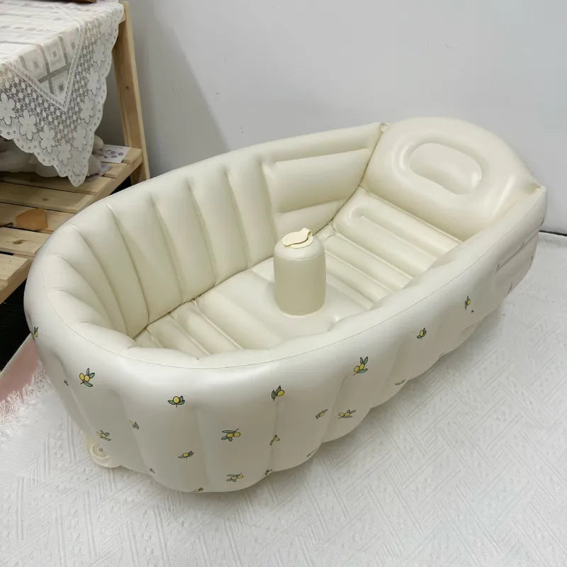 Opblaasbaar babybadje voor reizen