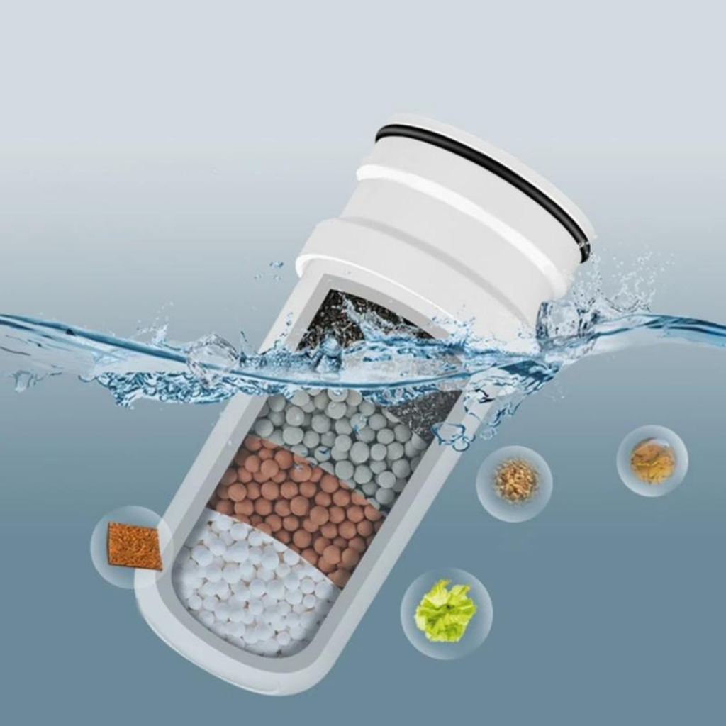 Waterfilter voor gezondere huid en drinkwaterzuivering