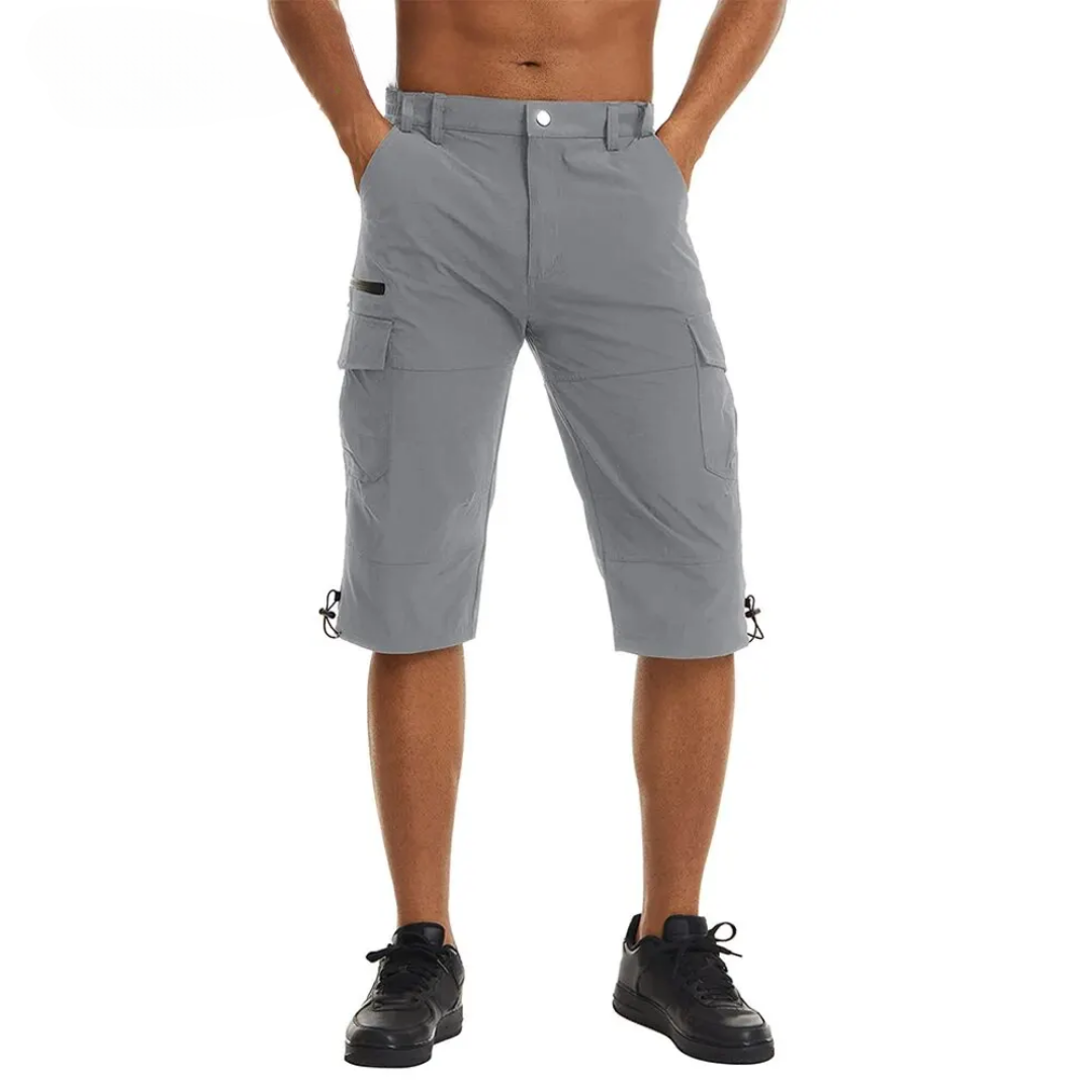Lichte outdoor cargo shorts met zakken — afbeelding 2