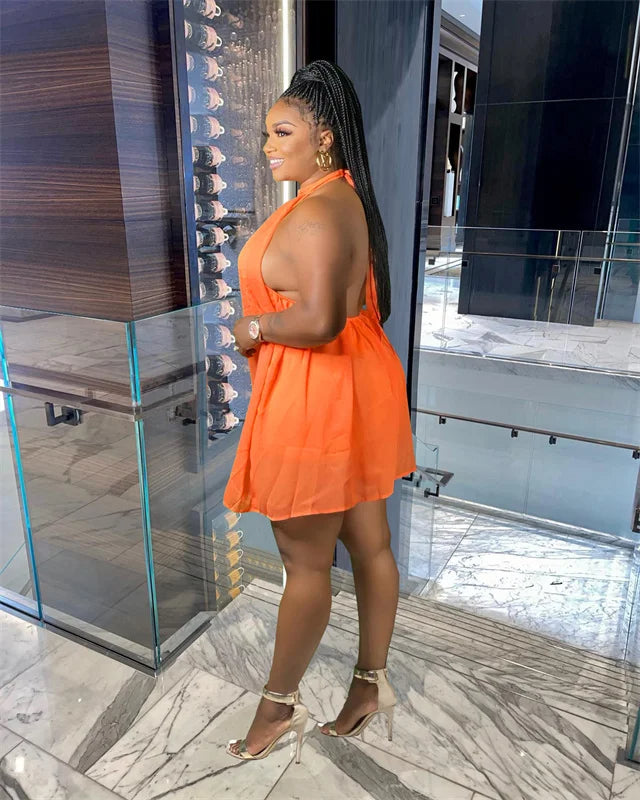 Lina plus size playsuit