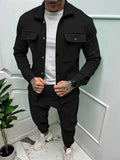 Stoere herenset met jas en broek — afbeelding 1