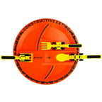 Bulldozer kinderbestek set