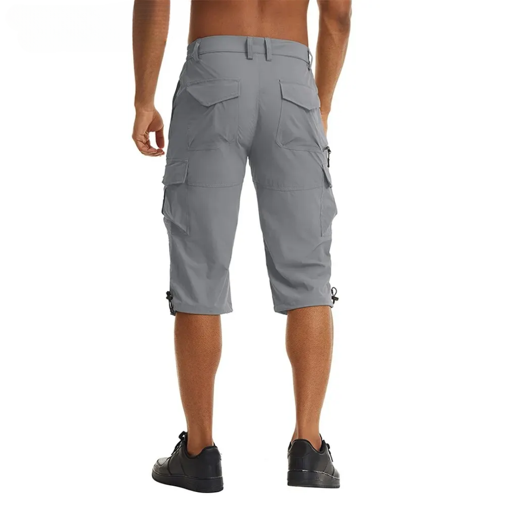Lichte outdoor cargo shorts met zakken — afbeelding 3