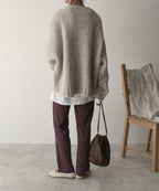 Oversized gebreide trui — afbeelding 3
