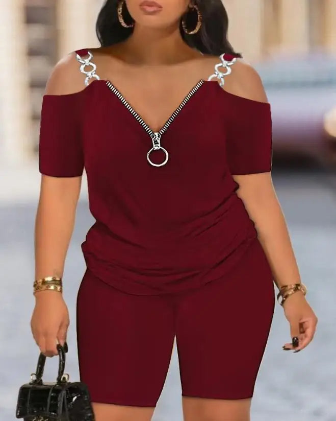 Hanneke plus size playsuit