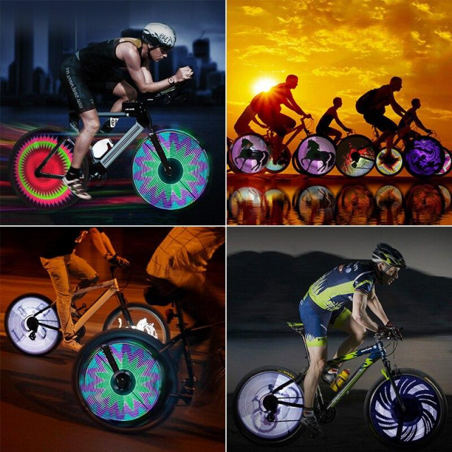 3D LED-fietslamp — afbeelding 2