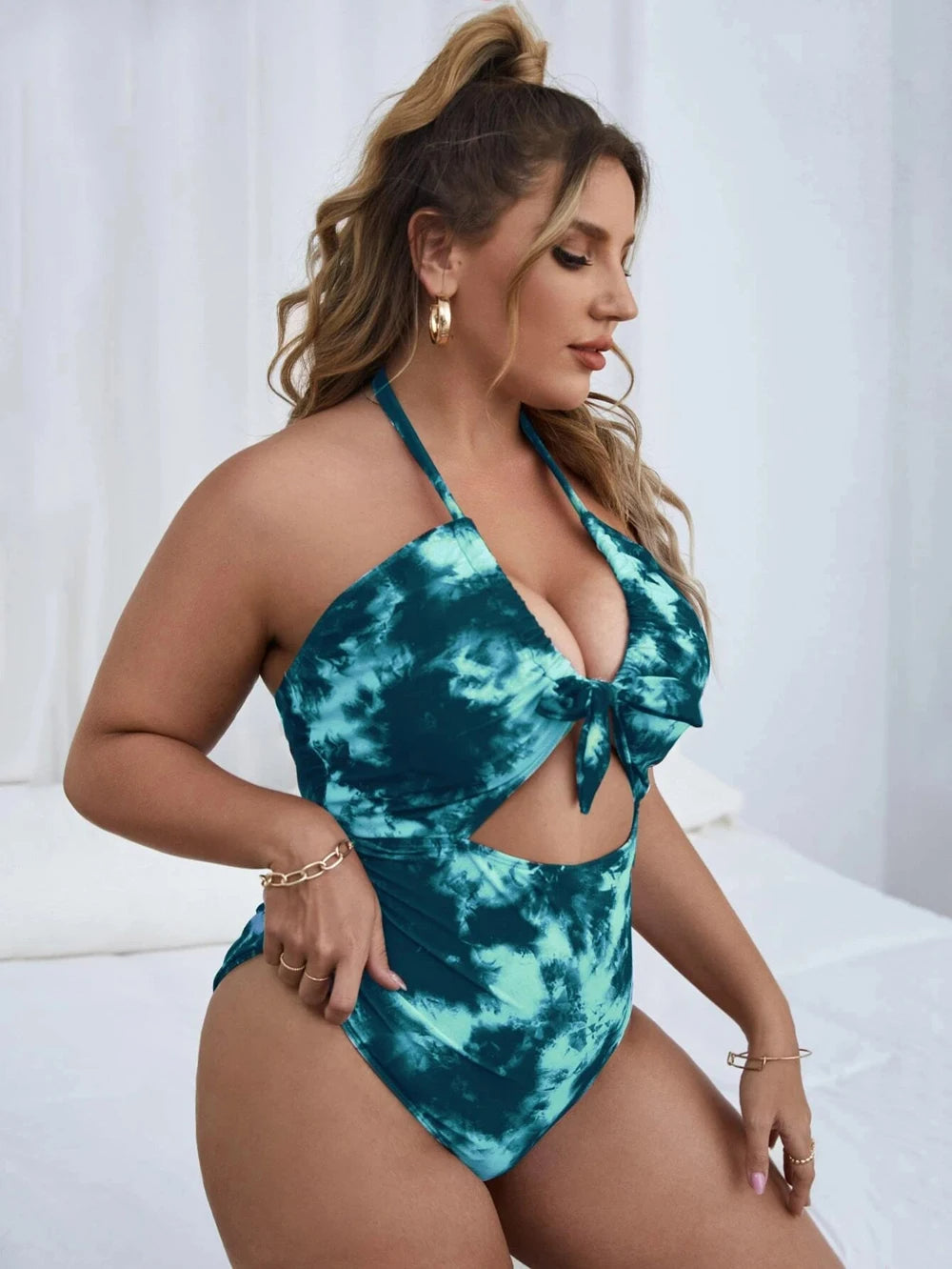 Elise plus-size badpak