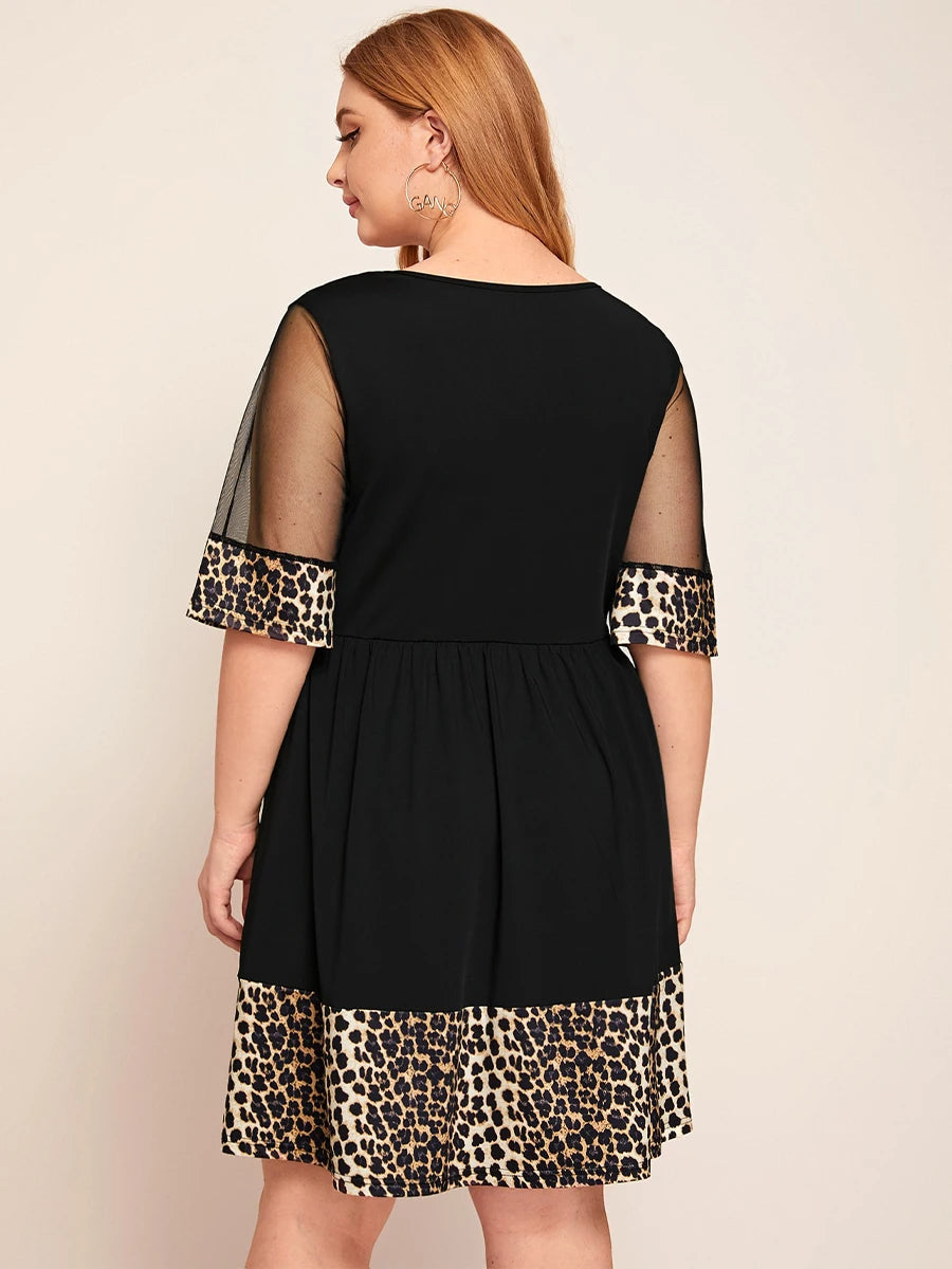 Phyllis plus-size zomerjurk