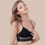 Low back wireless bra