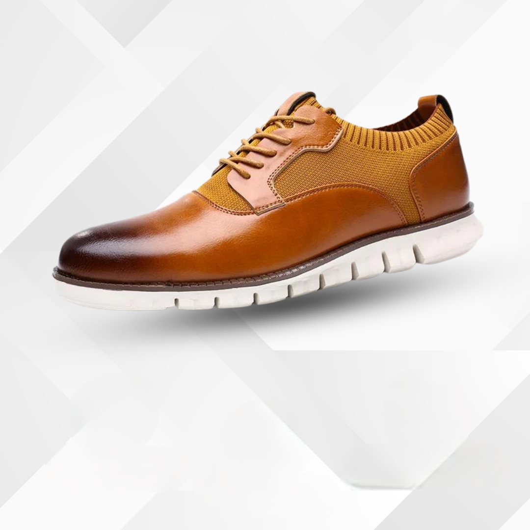 Herenschoen met ergonomisch barefootcomfort