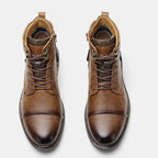 Vintage leren heren boots — afbeelding 7