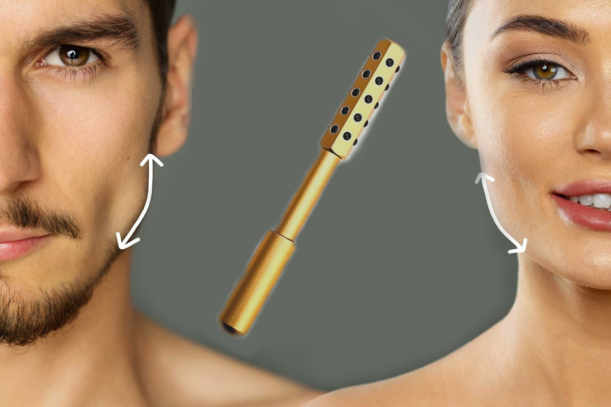 Facial massage roller