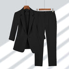 2-delig damespak met colbert en pantalon