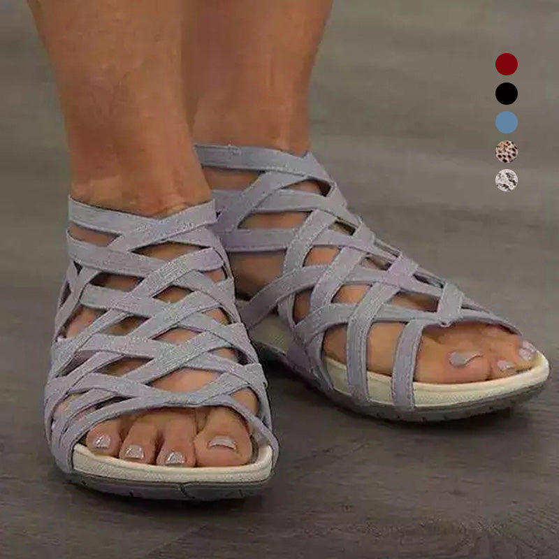 Zweetabsorberende comfortsandalen voor dames