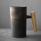 Nordic latte mokken met aards design