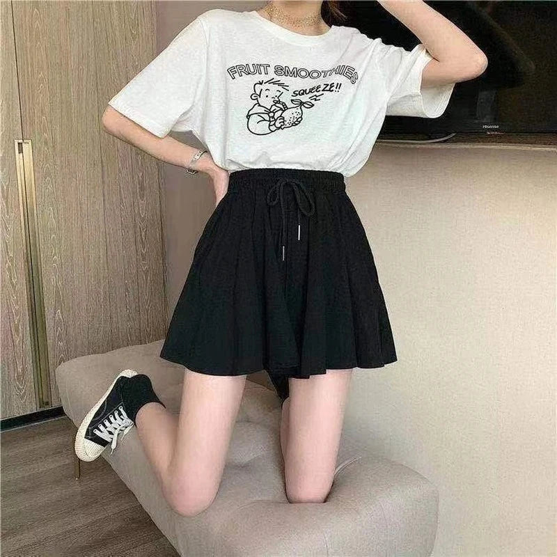 Mira plus size shortrok