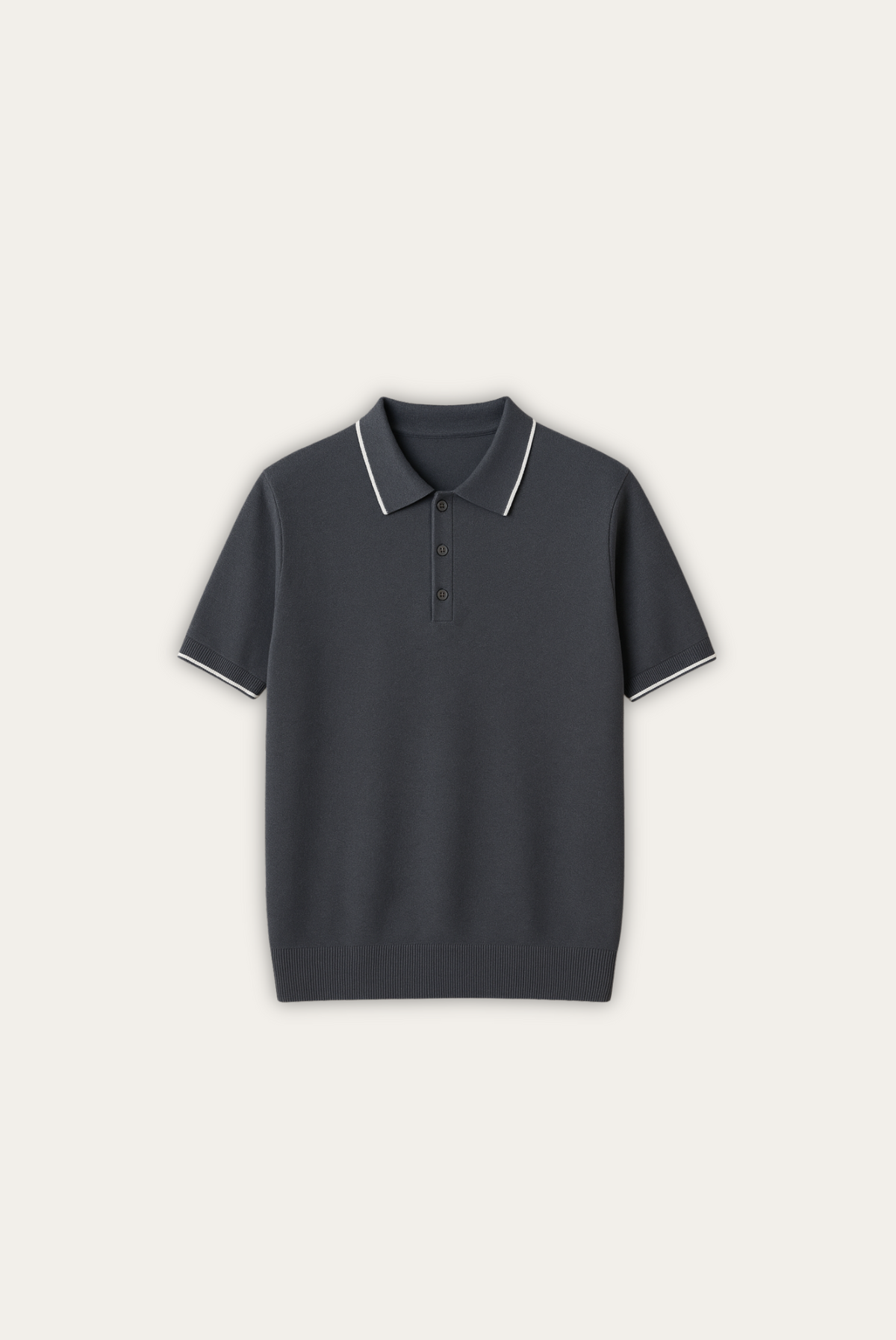 Heren polo van kasjmier-merinowol – Liva