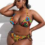 Rosa plus-size bikini set
