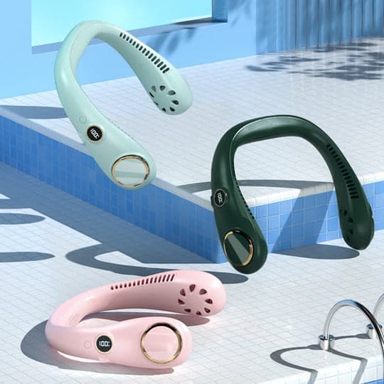 Zoe oplaadbare nekventilator
