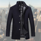 Herenjas met afneembaar vest
