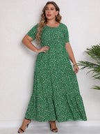 Stella plus-size maxi-jurk