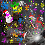 Kerstlaserprojector