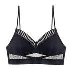Low back wireless bra
