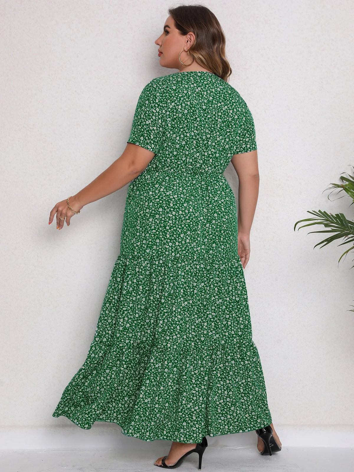 Stella plus-size maxi-jurk