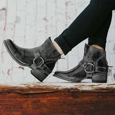 Leren dames schoenen — afbeelding 17