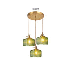 Kristallen vintage hanglamp