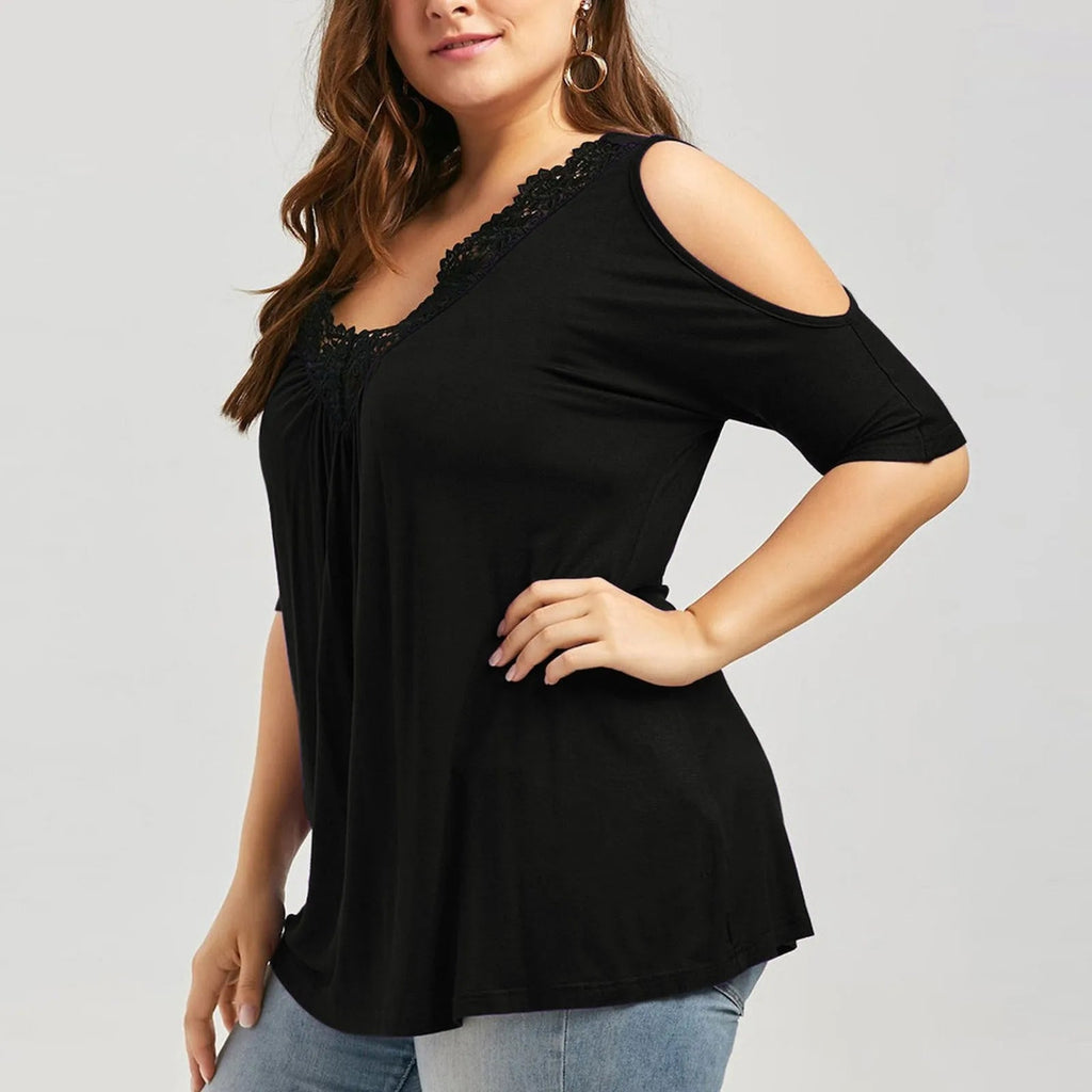 Iris plus-size blouse