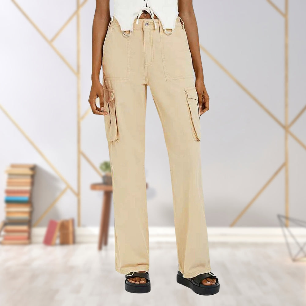 Slim-Fit dames cargobroek