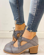 Ortopedische vintage dames schoenen