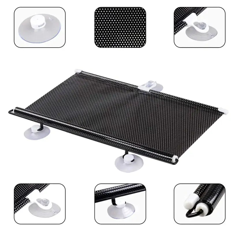 Warmte-Isolatie auto zonnescherm – materiaal: PVC — afbeelding 2