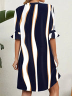 Monique plus-size jurk