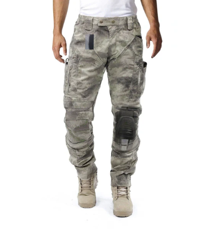 Functionele heren cargo broek met kniebescherming