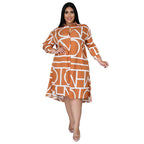 Georgia plus-size jurk