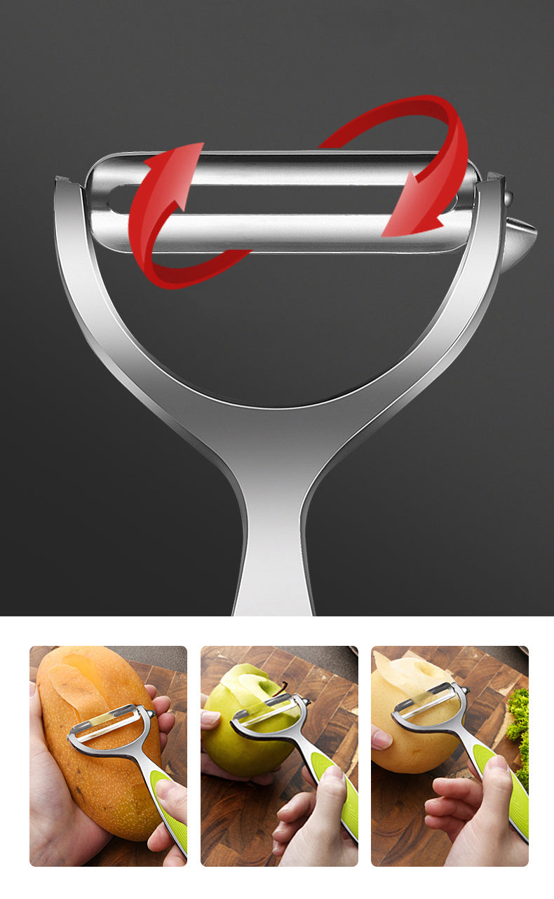 Easy-Strip groente- en fruitschiller – materiaal: Roestvrij staal, PP — afbeelding 8