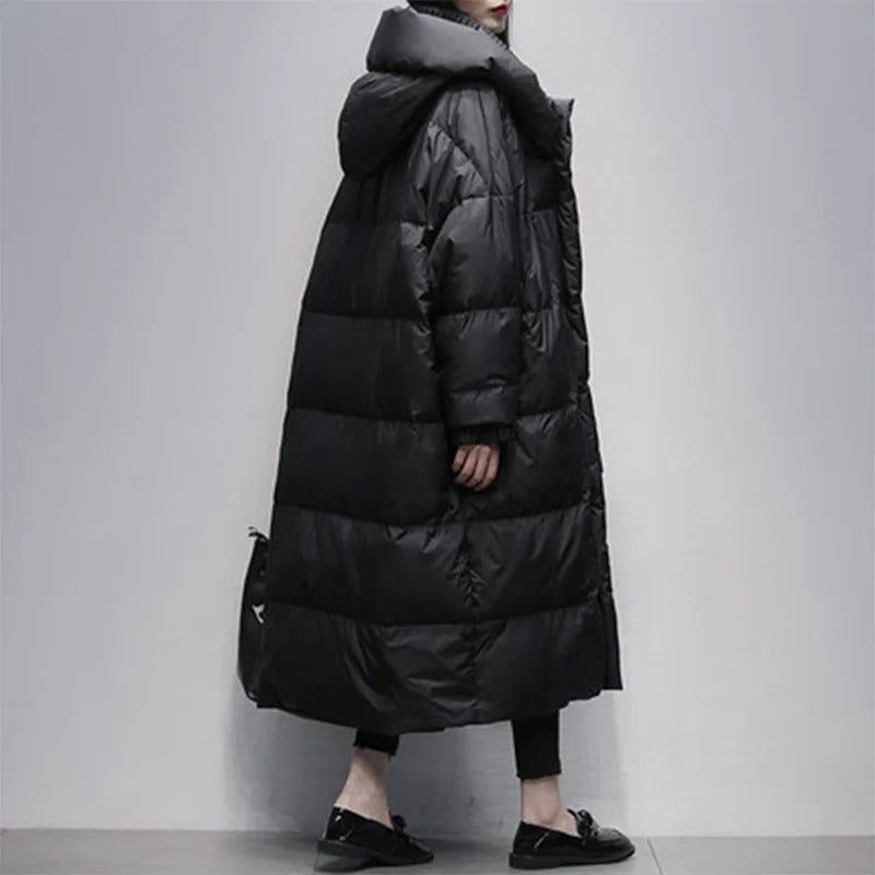 Lang gevoerd dames winterjack
